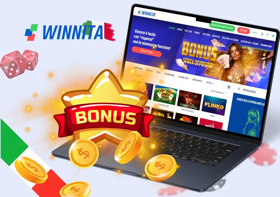 Promozione bonus di benvenuto Winnita